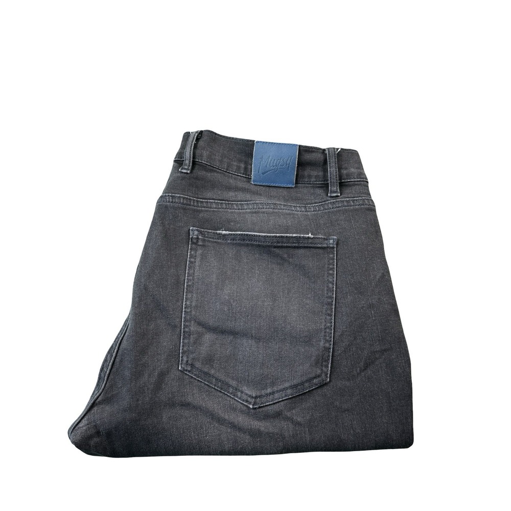 Mugsy Black Beans Stretch Denim Mens Jeans Size 36X27 Excellent